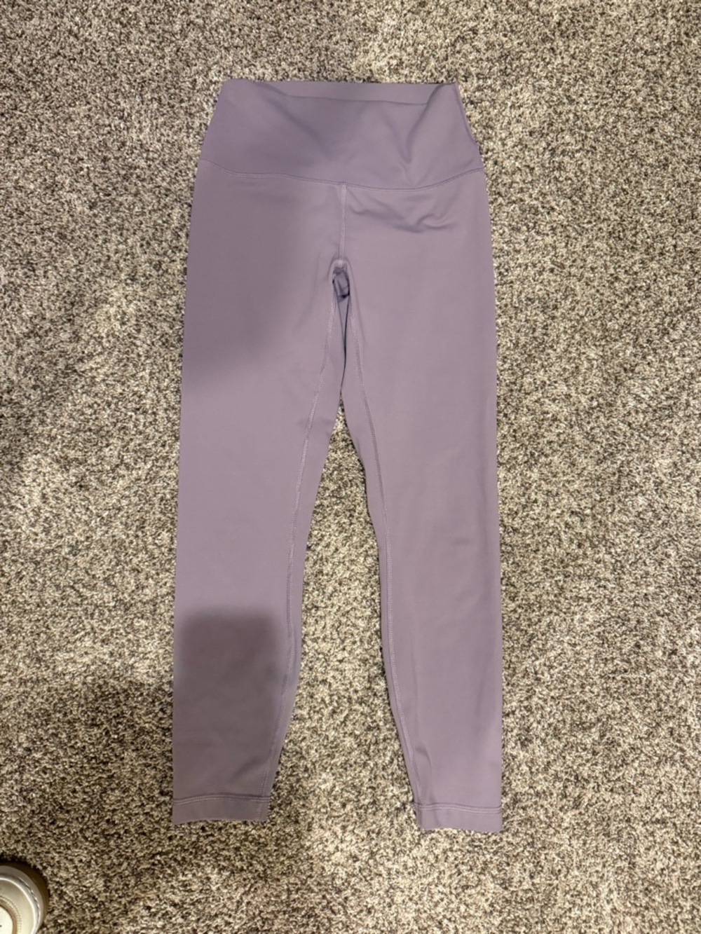 Women's High-Waist Lavender Active Leggings